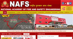 Desktop Screenshot of nafsindia.com